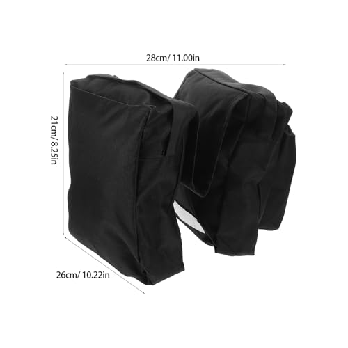 MAGICLULU Bolsa de Silla para ATV de Tela Oxford 600d con Bolsillos Dobles, Bolsa de Herramientas para Motocicleta Off-road, Equipaje Frontal Resistente para Powersports miniatura 2