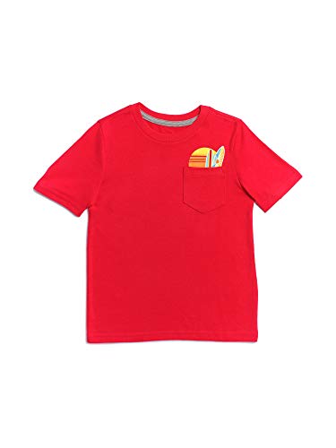 Garanimals Boys Short Sleeve Surf Graphic Pocket Tee