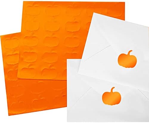 amazon-whaline-500pcs-fall-pumpkin-envelope-seal-stickers
