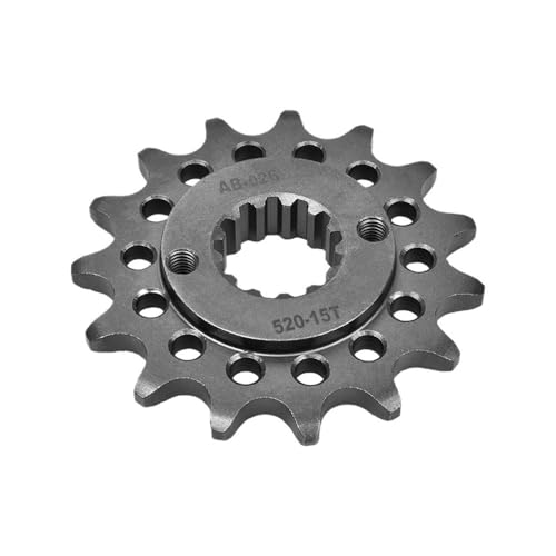 Pignon avant silencieux 15T 520 réduction des vibrations pour moto KLR650