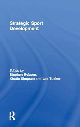 Strategic Sport Development Strategic Sport Development book cover
