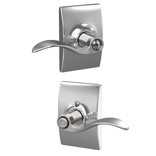 Image of SCHLAGE Accent Lever Century Rose Priv 16080 100