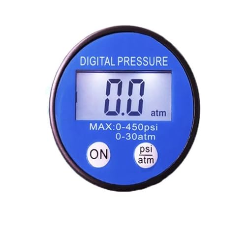 Manomètre numérique LCD portable 3V pour les interventions de maintenance