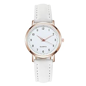 Wrist Watch with Secondhand for Nurses Women Luminous Watch Belt Scale Dotted Little Watch Stars Watch Frosted