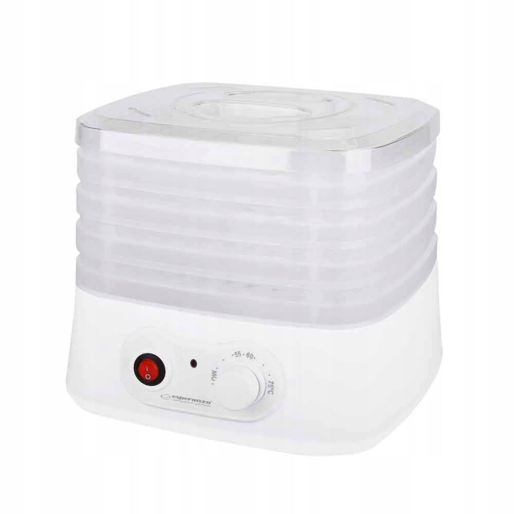 Esperanza EKD004 Food Déhydrator Transparent White 250 W