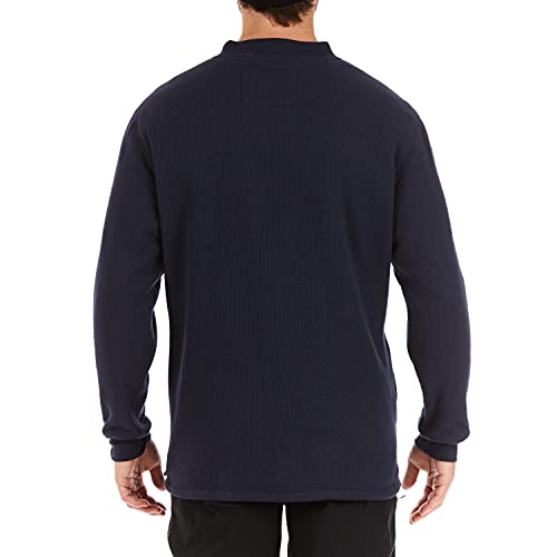 Image of Smith's Workwear Men's Sherpa Bonded Thermal Henley Pullover