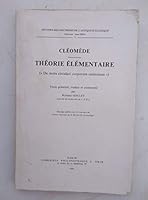 Theorie Elementaire (de Motu Circulari Corporum Caelestium) 2711601439 Book Cover