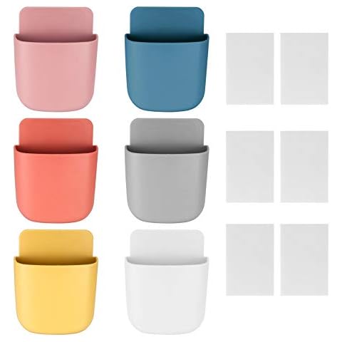 Xiaheipi 6 Pcs Wall Mounted Remote Holder Cover