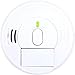 Kidde Smoke Detector, Hardwired Smoke Alarm with Battery Backup, Front-Load Battery Door, Test-Silence Button, Pack of 4, White