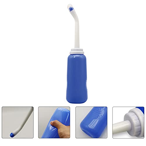 DOITOOL Ducha de pressão de silicone vaginal para limpeza vaginal anal para homens e mulheres