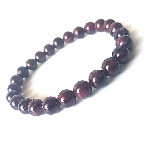 Image of HEALING AND SEMI-PRECIOUS CRYSTAL STONE BRACELET 8 MM ROUND FOR FENSHUI