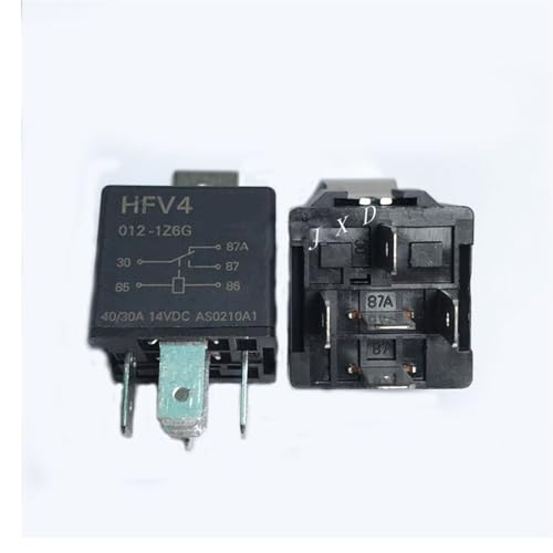 Relais électromécanique HFV4-012-1Z6G DC12V 5 broches pour accessoires auto