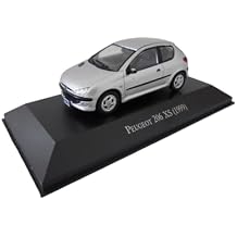 OPO 10 Model car 143 Compatible with Peugeot 206 XS 1999 Salvat AR60