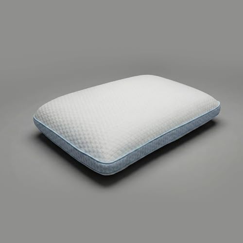 Image of Sleepwell Pro Nexa Pillow | Nexa Foam | Neck Support & Pressure Relief | Hypoallergenic & Dust Resistant | Soft Firm | Lightweight & Breathable | Machine Wash | 24 x 16 Inches | Pack of 1