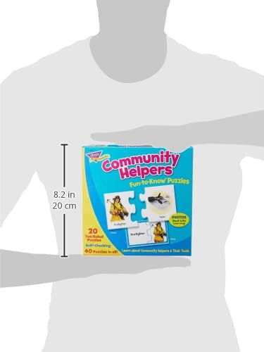 Trend Enterprises Community Helpers Fun-to-Know Puzzle