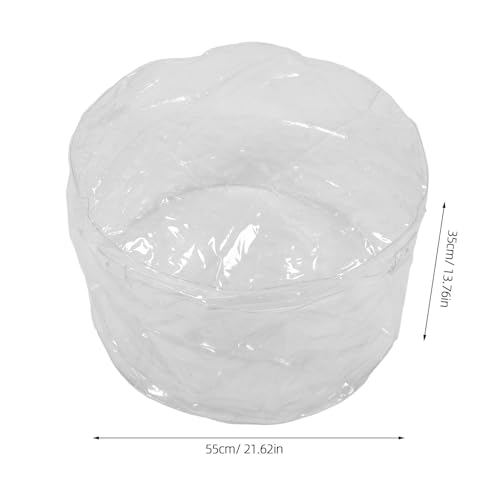 Organizador de almacenamiento transparente para peluches y ropa 4
