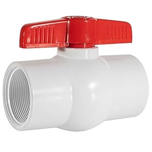 TechSegment 1/2 Zoll PVC Kugelhahn