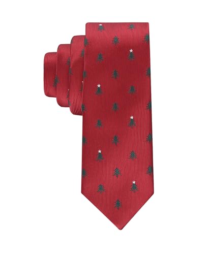 Tommy Hilfiger Boys Holiday Pattern Youth Ties 8-13 Years - Christmas & Special Occasion