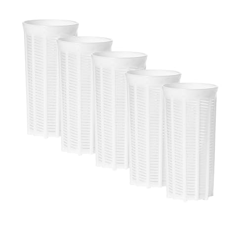 AlcoFermBrew 5 x Moule à fromage 7x14.5cm - 0.5kg | Forme à fromage | Moule à faisselle | Fromage maison