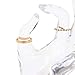 Juvale Ring Holder for Women Hand Shaped Display Stand - 6.3 in, Clear Acrylic, Glossy Finish - Jewelry Holder & Stand for Rings - Plastic Hand Display