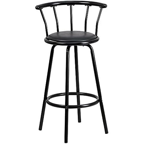 Flash Furniture Charla Crown Back Barstool Cover