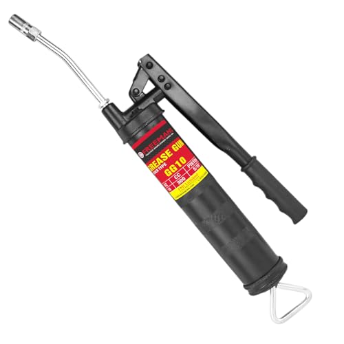 Image of FREEMANS GG10 Heavy Duty Lever Type Grease Gun with 5 /16 inch Piston || 1gm /Stroke || V-Type Pulling Rod || High Pressure Pump 3000PSI Use For Automotive, Industrial, Agriculture, Construction etc.