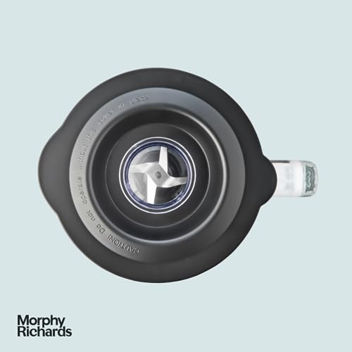 Morphy Richards Total Control Glass Jug Blender with Ice Crusher Blades, 5 Speed Settings, Pulse Control, 600 W, 1.5 litres, Grey, 403010 - Image 5