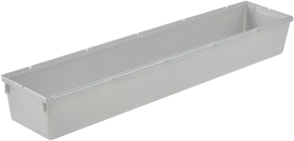 keeeper Organising System, Unlimited Extensions, Sturdy plastic (PP), 38 x 8 x 5 cm, Silver