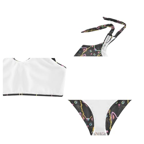 Image of Boccsty Summer Girls Swimsuits Kids Bikini Sets 2 Pcs Bathing Suit for 3T-12T