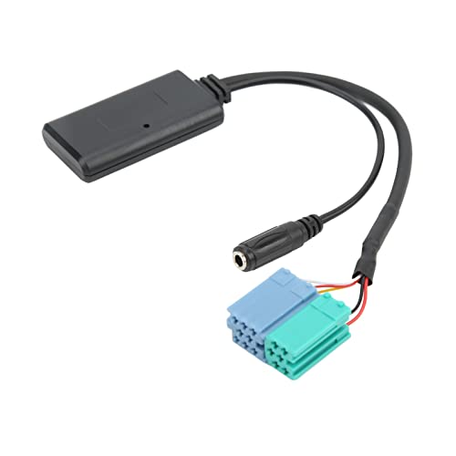 Adaptador de Entrada AUX de Audio para Automóvil Cable Bluetooth 5.0 Módulo AUX Reemplazo para Becker Mexico Pro Traffic Pro Monza Cable Adaptador de Audio con Micrófono