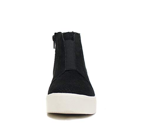 Soda Pointer - Mid Ankle Platform Sneaker w/Hidden Wedge and Side Zipper4