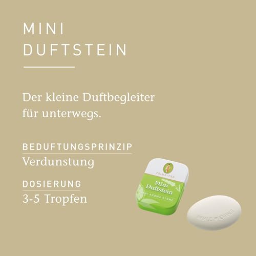 Duftstein Primavera Mini mit Dose für unterwegs unversiegelt