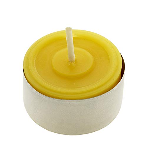 Toms Bienen 72 Teelichter in Aluschalen aus 100% reinem Bienenwachs – Bild 3