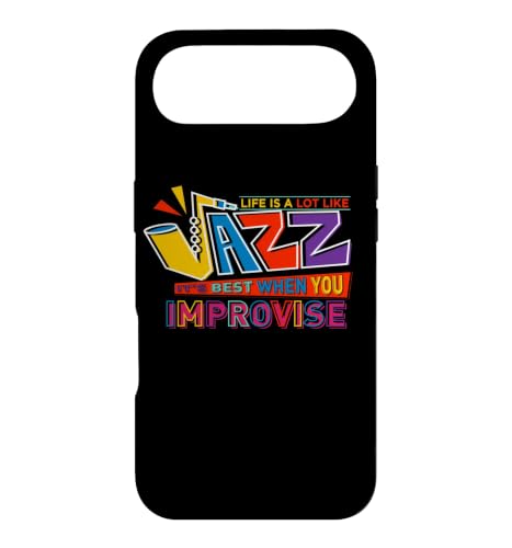 Free Jazz : Saxophone d'avant-Garde, Musique des États-Unis du Sud, Improvisation Coque pour iPhone Air