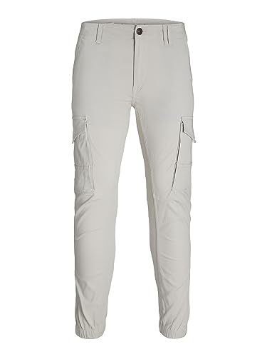 Jack & Jones Jpstpaul Jjflake AKM Noos - Pantaloni da Uomo, Raggio di Luna, 32W x 34L