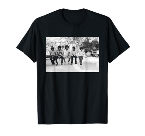 Photo de Les Jackson 5 Michael Jackson à Los Angeles Home 1973 T-Shirt