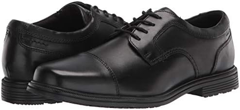 Rockport mens Rockport Men's Robinsyn Waterproof Cap Toe Oxford, Black, 10 US | Image 6