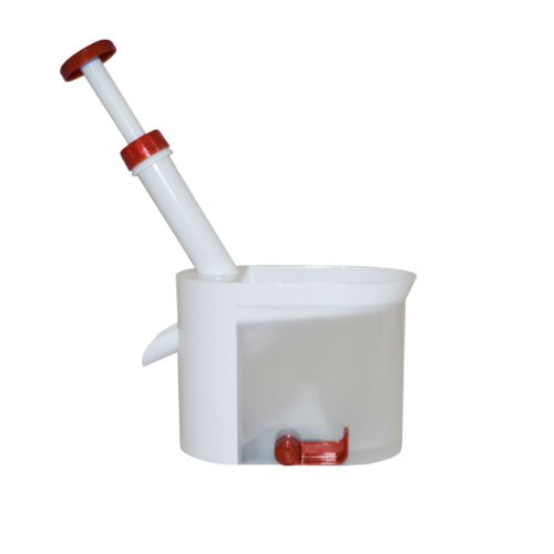 Axentia 292306 Kirschentkerner Saugfuß und Ersatzgummi, ca. 19 x 27 x 11...