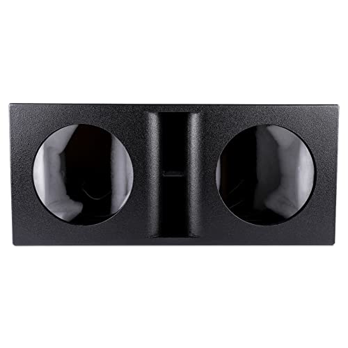 Image of Skar Audio AR2X10V Dual 10 inch Universal Fit Armor Coated Ported Subwoofer Box with Kerf Port