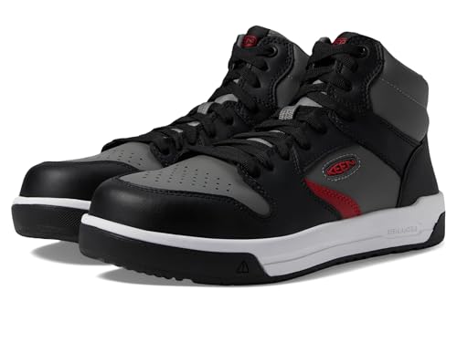 Image of KEEN Utility Men's Overton Mid Height Composite Toe Lightweight Durable Work Sneakers