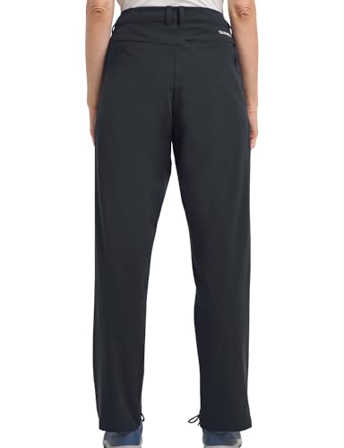 Jack Wolfskin Damen Pico Trail Pants Wanderhose, Schwarz, 38 EU