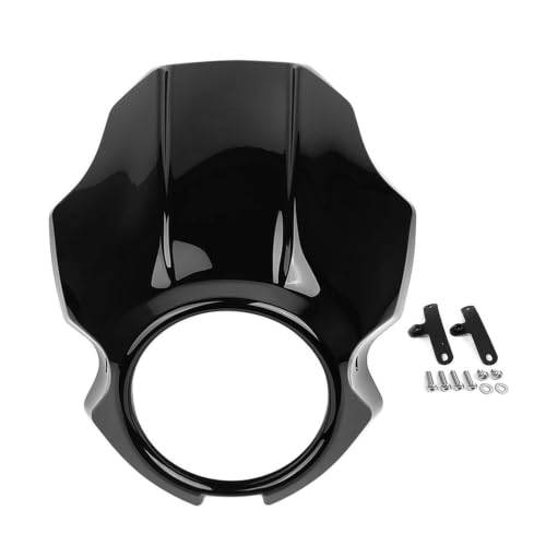 Carénage de moto phare avant Rebel CMX 500 1100 bulle de protection noir