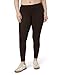 No nonsense Women's Leggings - Soft Cotton Feel, Comfortable & Perfect for Layering, Gentle Elastic Waistband - Espresso - X-Large