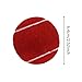 QSTDGVPW 6Pcs Tennis Balls Training Balls 6.4cm Diameter for Beginner Training for Enthusiasts Racquet Sports Activities, Red