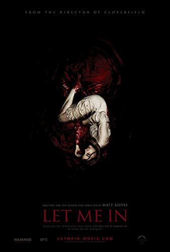 LET ME IN (2010) Original Authentic Movie Poster 27x40 - DS - Kodi Smit-McPhee - Chloe Grace Moretz - Richard Jenkins - Elias Koteas