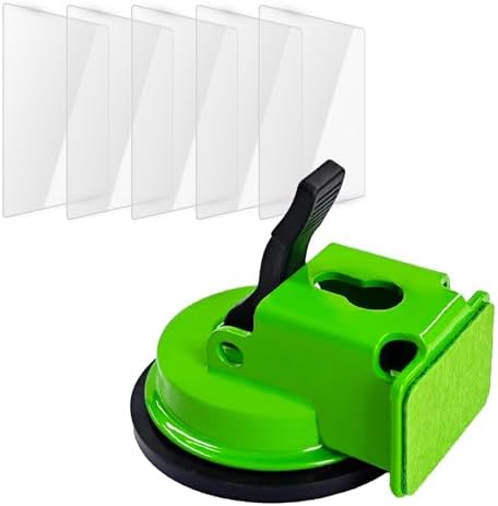 Heavy Duty Floor Gap Fixer Tool, Made of Iron & Enhanced Suction Cup. with 5pcs Sticky Pads for Deeper Texture Laminate/Vinyl Flooring Tools.