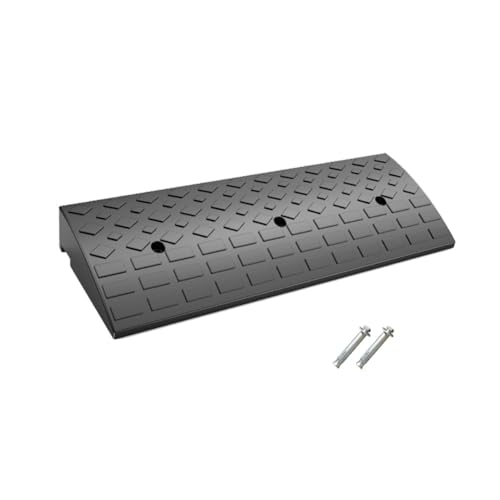 Rampa de goma para bordillo 10 cm de altura, uso pesado