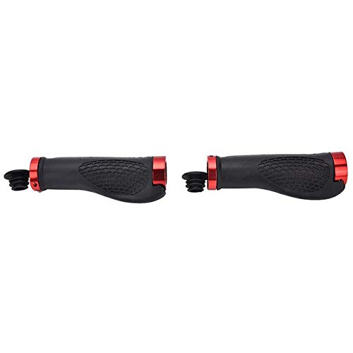 Fashion World 2 PCS Bicycle Bike Grips Lock Mountain Bike Cycling Grip