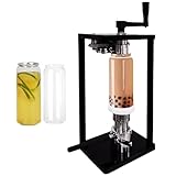 Selladora de Latas Manual, Máquina de Sellado de Latas de Bebidas y Alimentos Portátil, Altura 3–17 cm, Diámetro 5,5 cm, Herramienta para Casa, Bar y Café para Té con Leche y Café