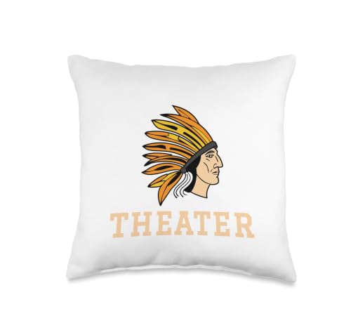 Monacan High School Celtics Theater Throw Pillow